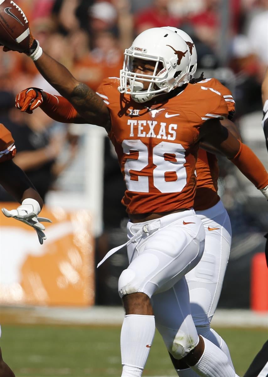 Texas Longhorns Earl Campbell #20 Orange Men Stitch Jersey Nike