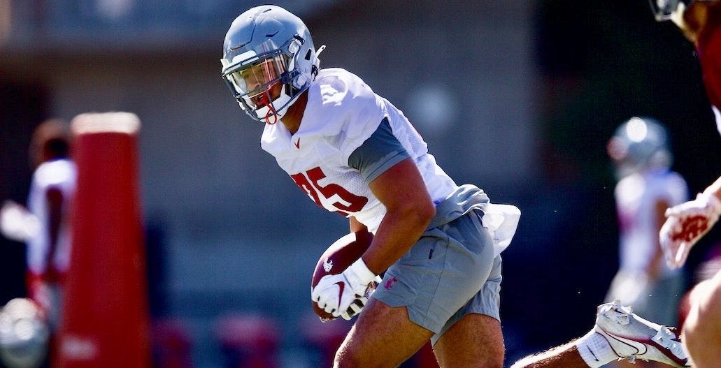 Day 1 of WSU fall camp a highlight reel for safety Jaden Hicks