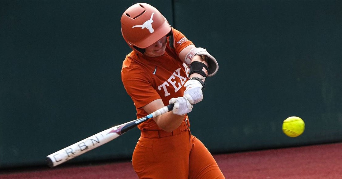 Despite late heroics, No. 1 Texas softball comes up short in 6-5 Game 1 ...