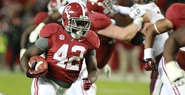 Alabama Crimson Tides Top 10 Running Backs Of All Time