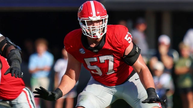 NFL.com names perfect 2026 NFL Draft fit for Georgia offensive tackle Monroe Freeling