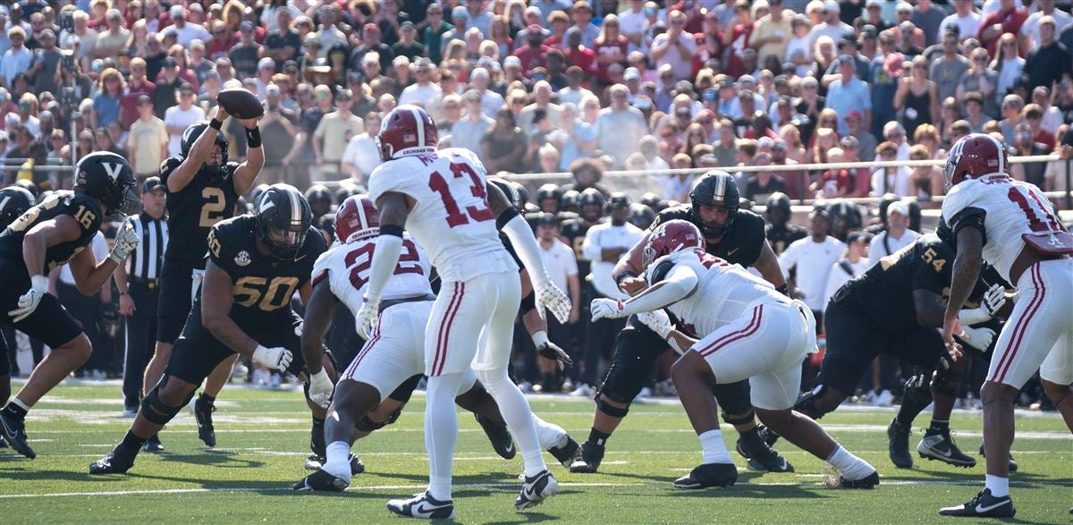 Fuming Alabama captain was penalized for kicking ball in final moments of  loss at Vanderbilt