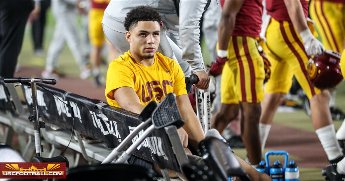 USC wide receiver Drake London out for the rest of the season with an ankle injury