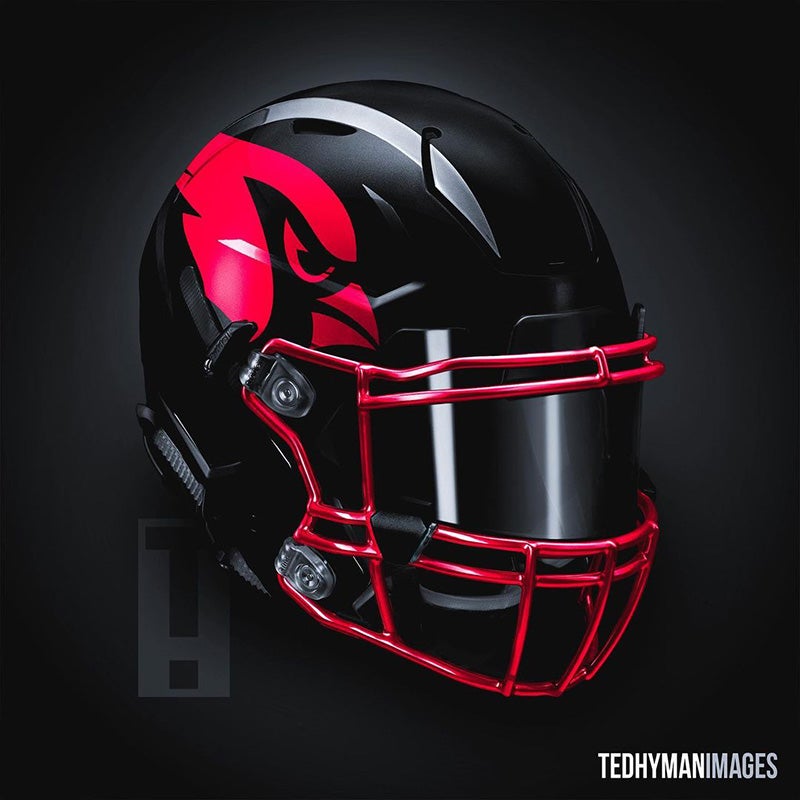 Chicago purchases Cardinals Custom Concept Helmet