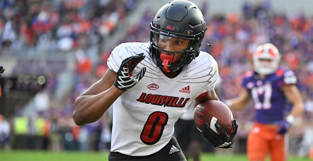 Tyler Hudson 1000 Receiving Yards With Louisville Football Unisex