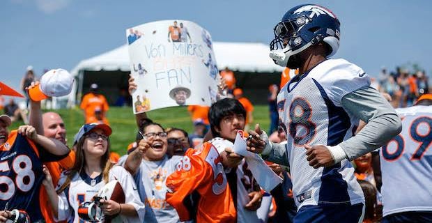 Denver Broncos - Fine-tuning at #BroncosCamp. 