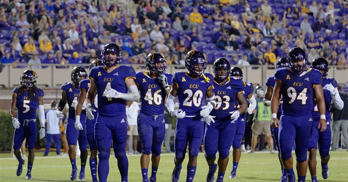 ECU releases depth chart for UCF game