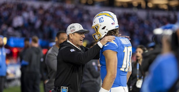 Chargers QB Justin Herbert is 'one of the best of all-time,' his coach Jim Harbaugh says