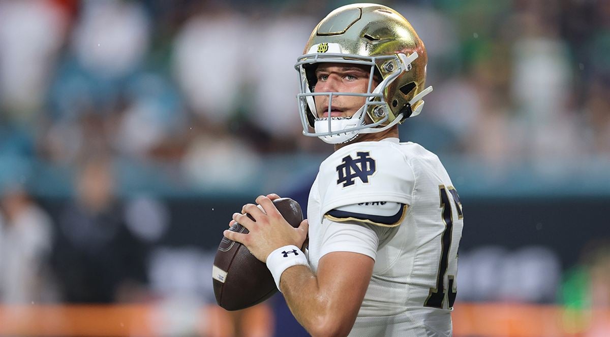 CJ Carr, Notre Dame, Quarterback