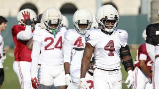 What was said about Alabama's Bandits and Wolves during and after spring practice