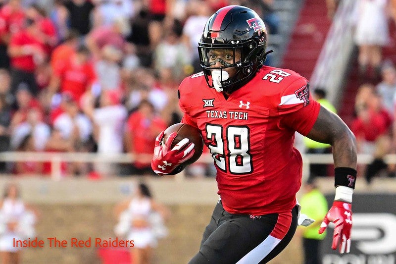 Hot] Buy New Tahj Brooks Jersey #28 Texas Tech Throwback Red