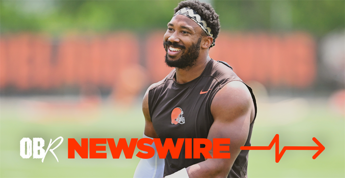 Myles Garrett looking trimmer as training camp approaches - NBC Sports