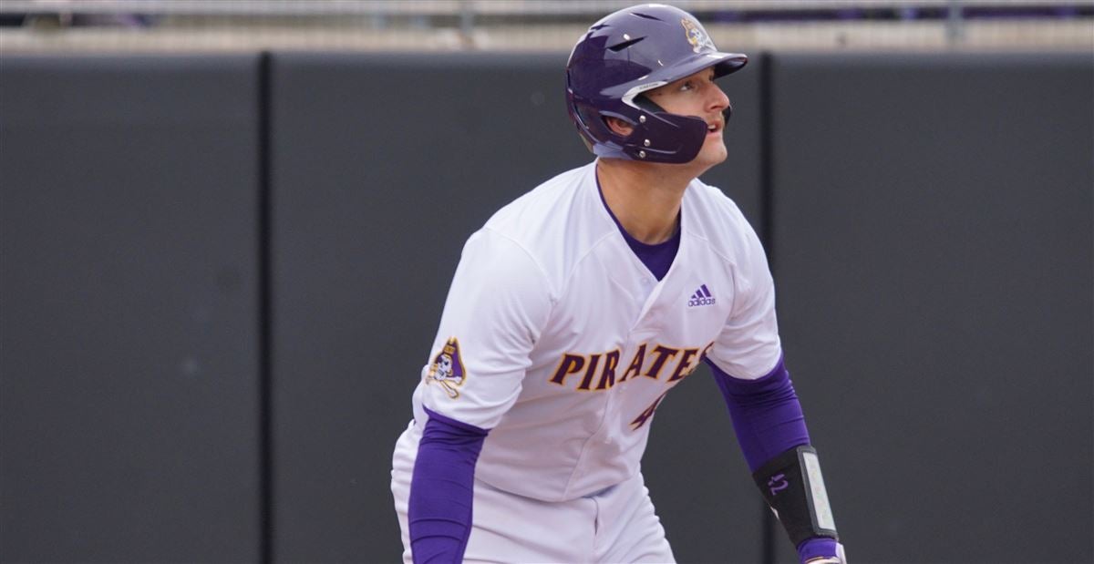 ECU right-handed pitcher Gavin Williams was selected No. 23