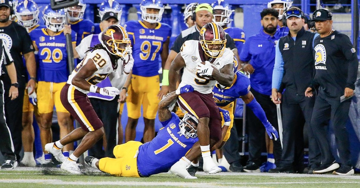 San Jose State stunned in 16-14 opening loss to Central Michigan