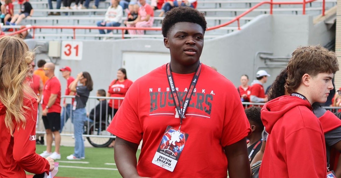 From summer quiet to Saturday noise: 2028 OL Justin Joseph gets another look at Nebraska