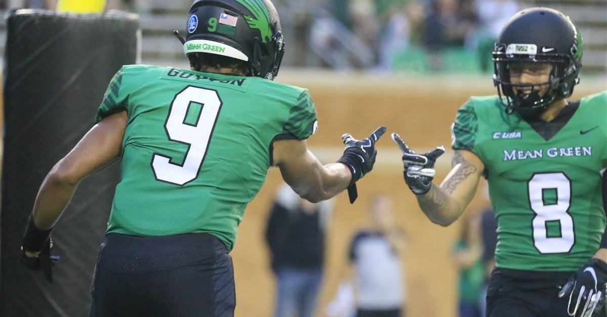 North Texas' depth chart ahead of Southern Miss