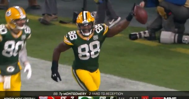 Ty Montgomery scores first TD of 2018 vs. 49ers
