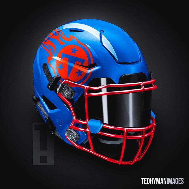 Totally cool two-tone helmets for every NFL team