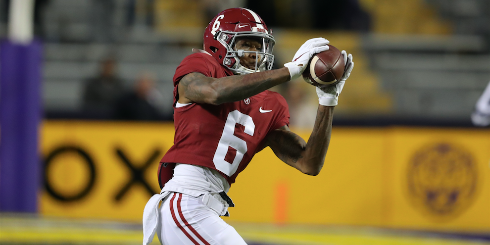 Alabama Football: Waddle agrees with Smith about Mac vs. Tua