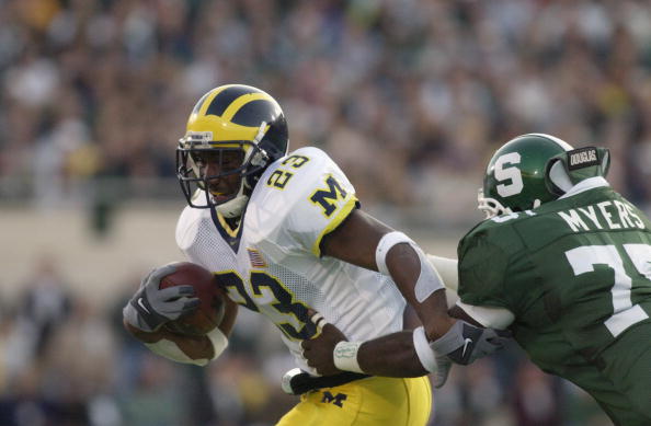 Chris Perry, Football All-American - University of Michigan Athletics