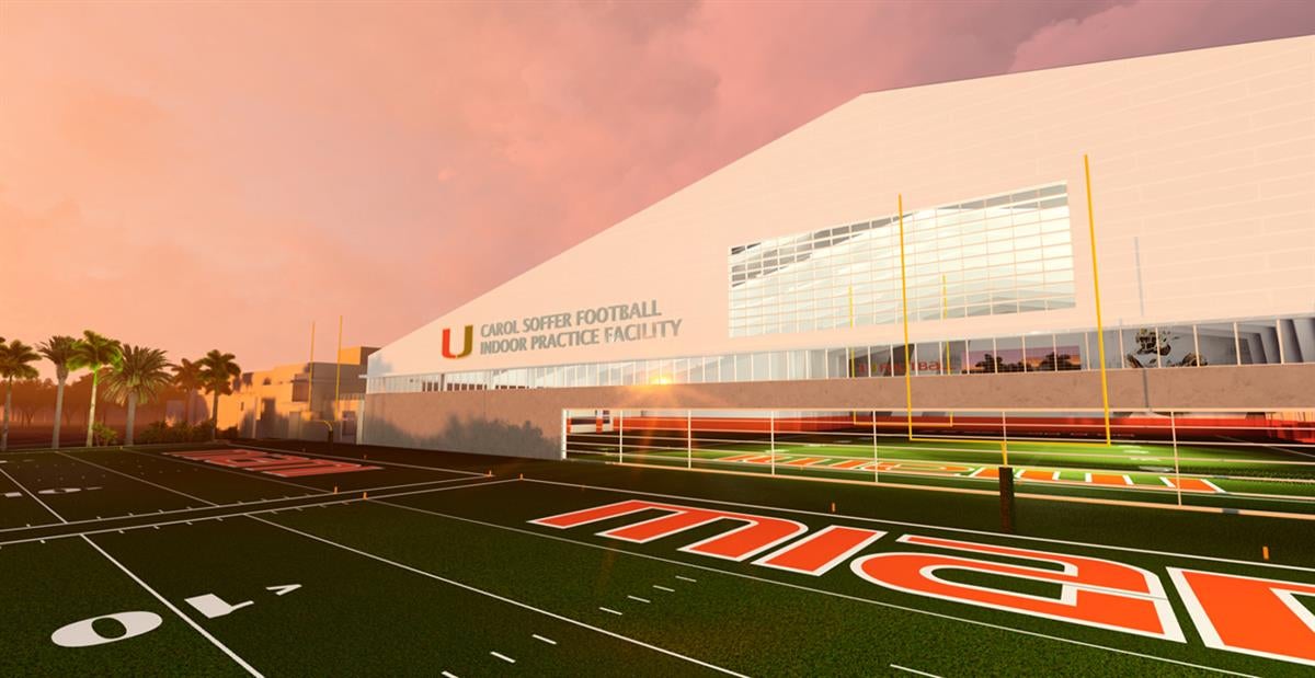 Carol Soffer Indoor Practice Facility – University of Miami Athletics