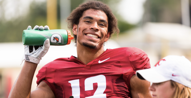 12 days of star Washington State receiver Dezmon Patmon