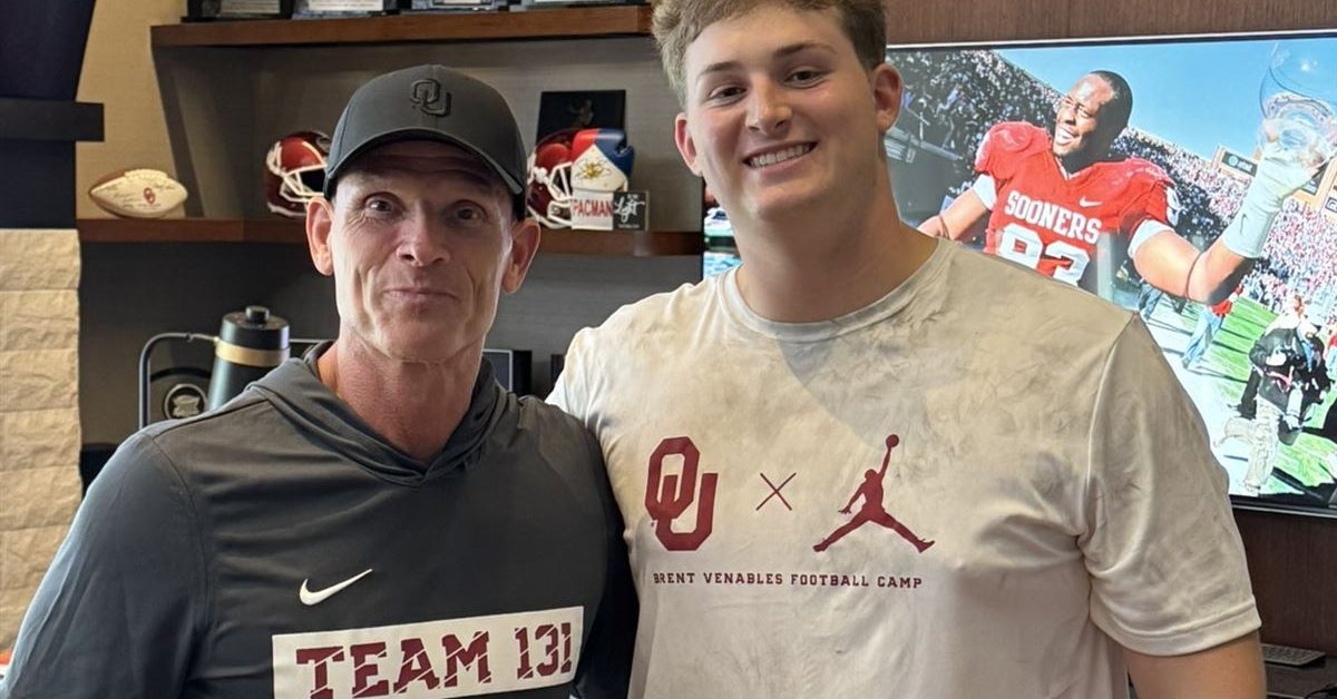 Jackson Ropp Class of 2027 offensive lineman Jackson Roper very high on Oklahoma ...