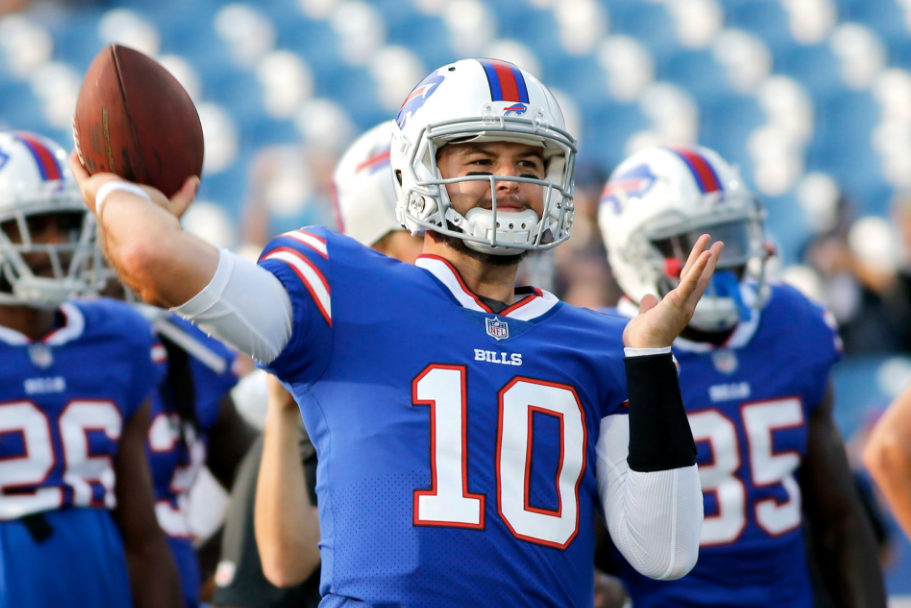 Josh Allen, AJ McCarron and Nathan Peterman Address the QB competition