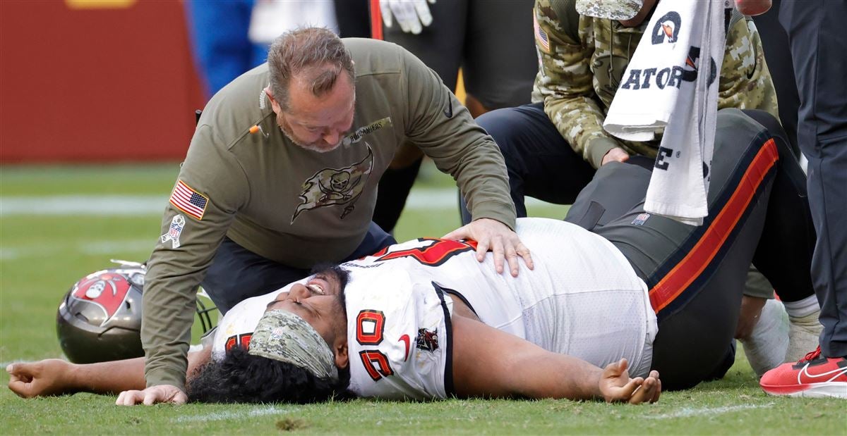 Update On Bucs DT Vea's Knee Injury