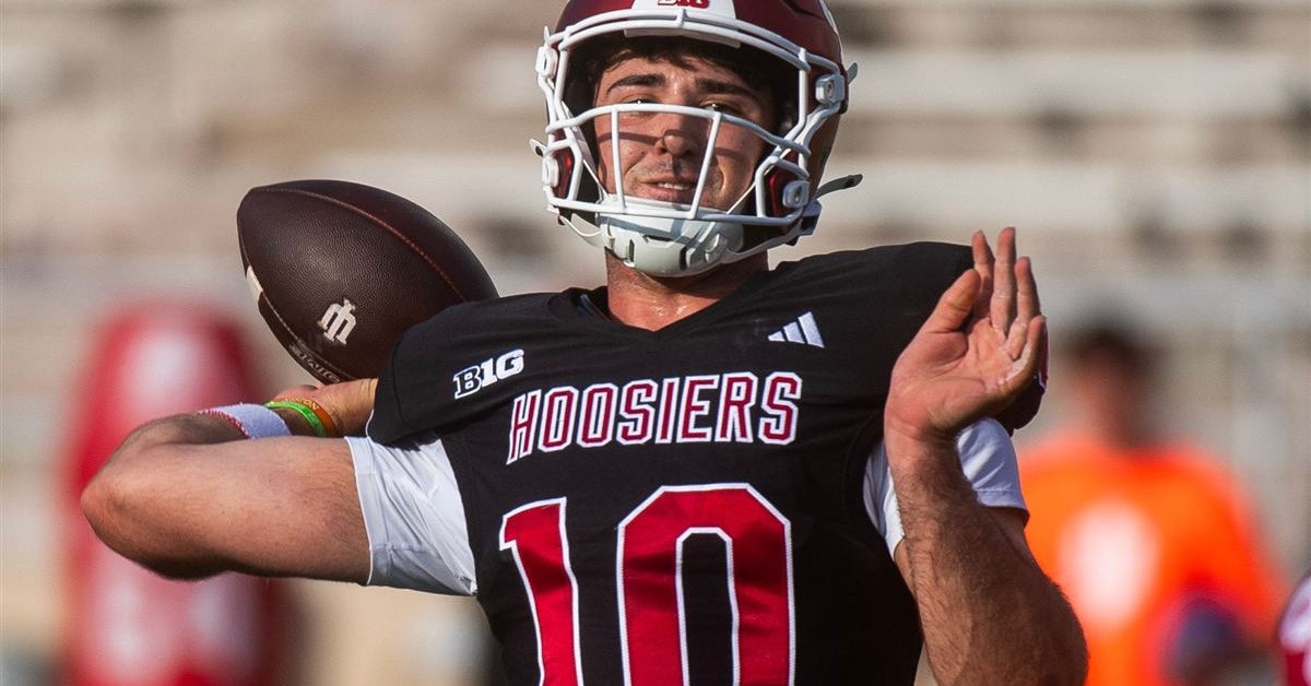 'He throws so much... my arm would fall off': Indiana QB Josh Hoover's ...
