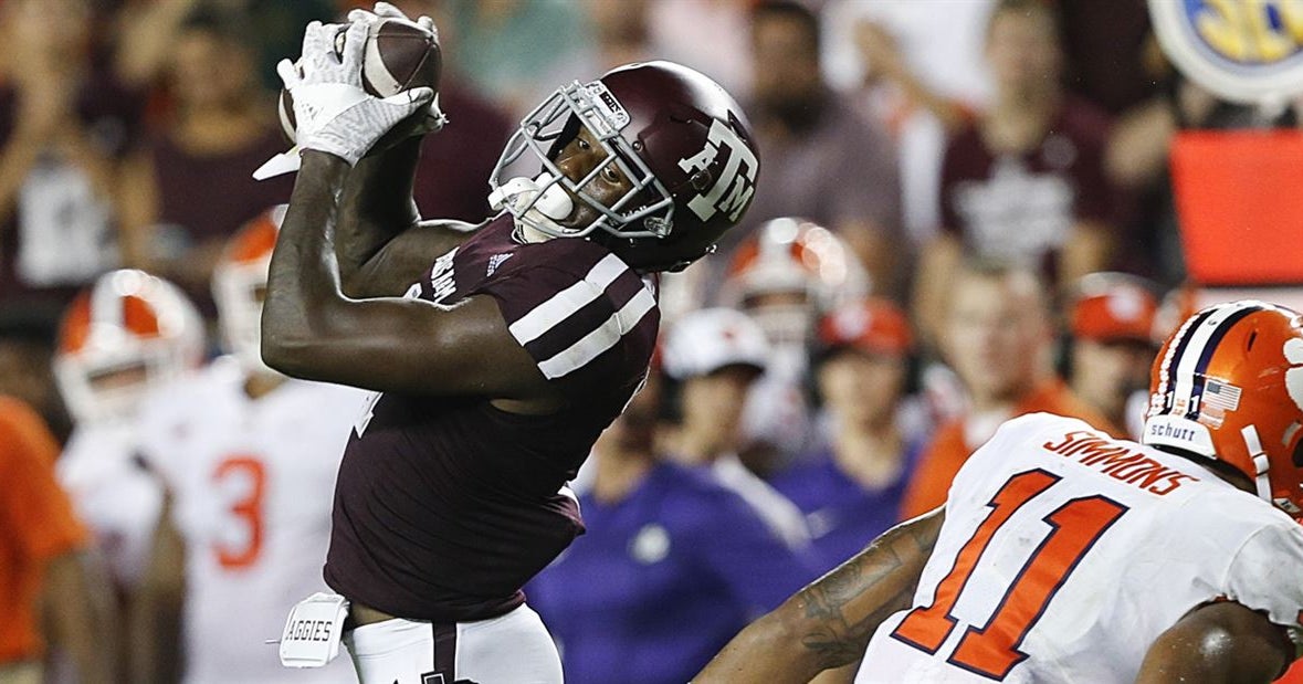 WATCH Texas A&M wideouts putting in work over spring break