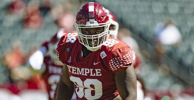 Temple DE Arnold Ebiketie named AAC Defensive Player of the Week