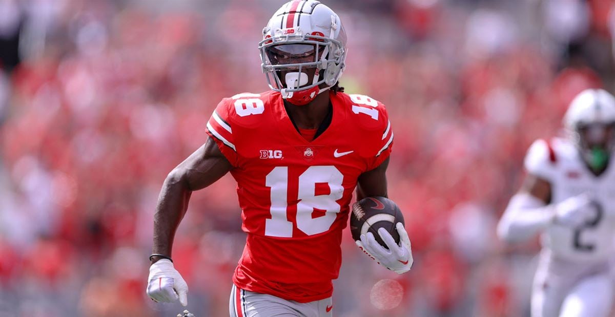 Ohio State's Marvin Harrison Jr. shows explosive potential in win