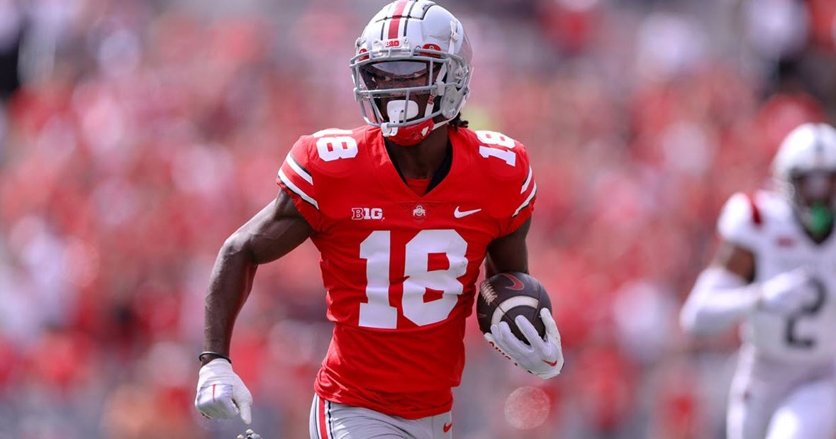 Ohio State's Marvin Harrison Jr. named Big Ten Co-Offensive Player of ...