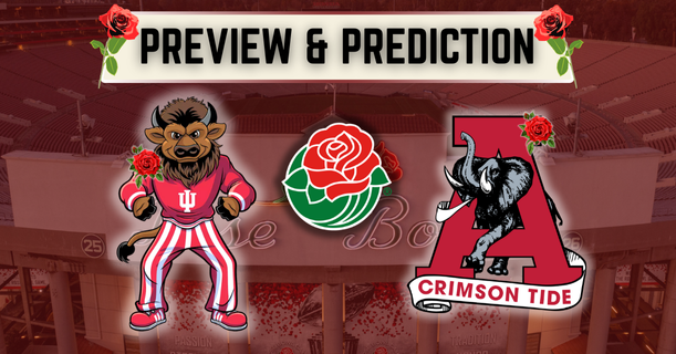 Preview & Prediction: No. 1 Indiana vs. No. 9 Alabama in the Rose Bowl