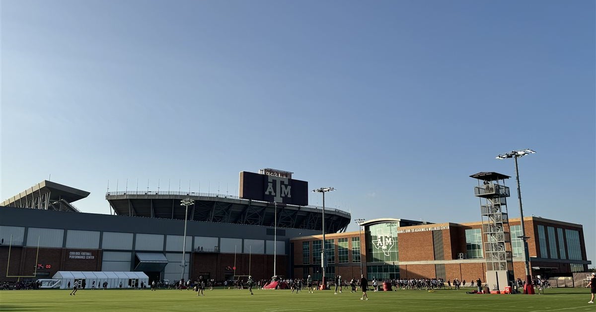 Sights and sounds from Texas A&M football's 1st practice of fall camp 2026