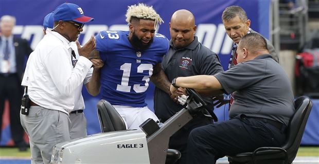 Odell Beckham Jr Has A Fracture In His Ankle Surgery Likely