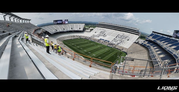 PHOTOS/VIDEO: Go inside Beaver Stadium's $700M renovation project with ...