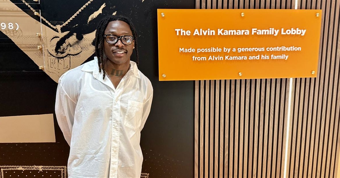 ‘It stuck with me so much’: Alvin Kamara has Neyland Stadium Gate 19 dedicated in his honor