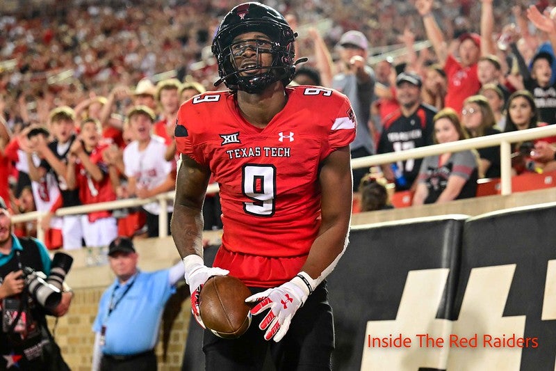 Texas Tech WR Jerand Bradley to enter NCAA Transfer Portal