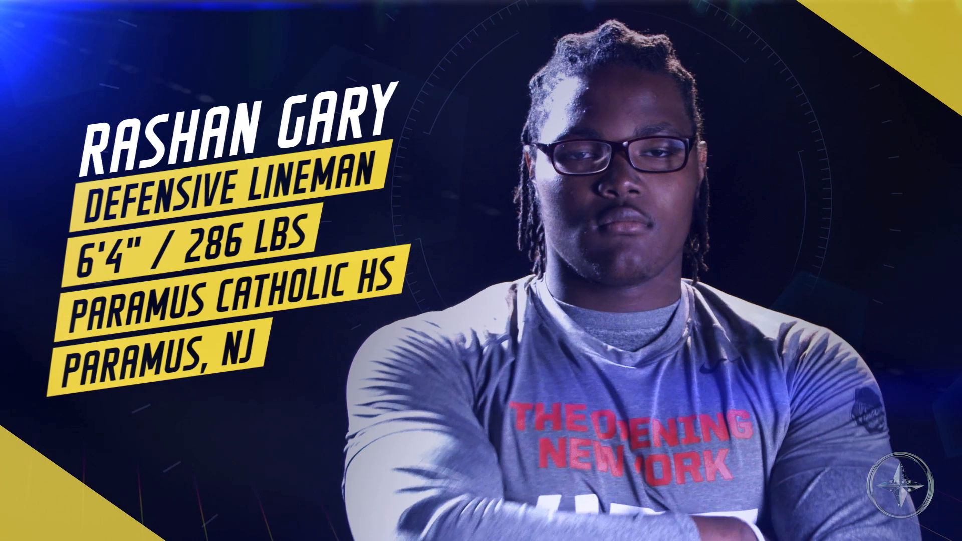 Men's Jordan Brand Rashan Gary Navy Michigan Wolverines Game