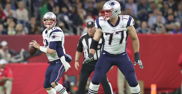 Tom Brady Wears Giant Hat At Patriots Preseason Game