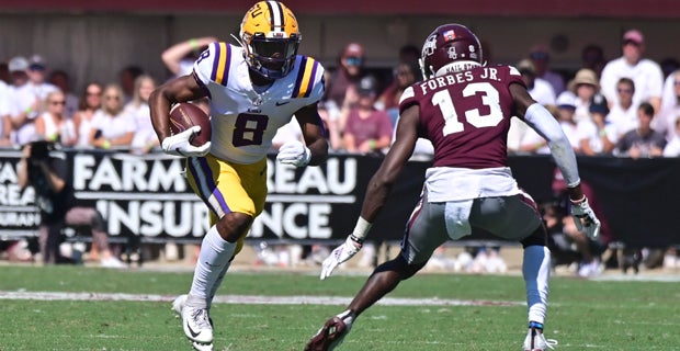 Daniels starts quick, LSU rolls past Southern, 65-17