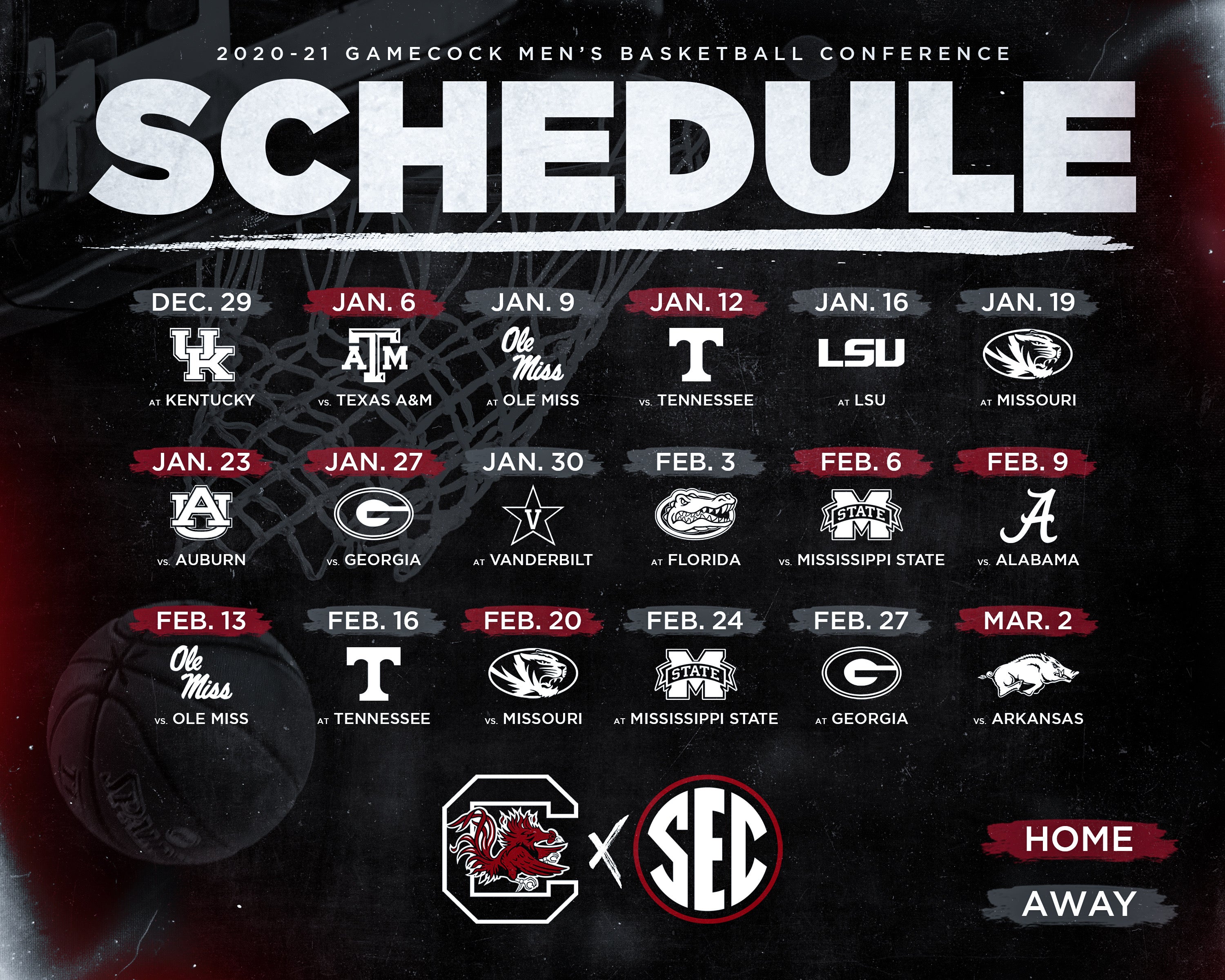 MBB SEC schedule released