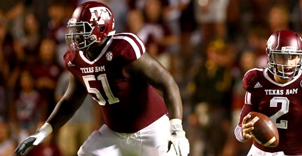 New York Jets select Texas A&M OG Jarvis Harrison 152nd overall