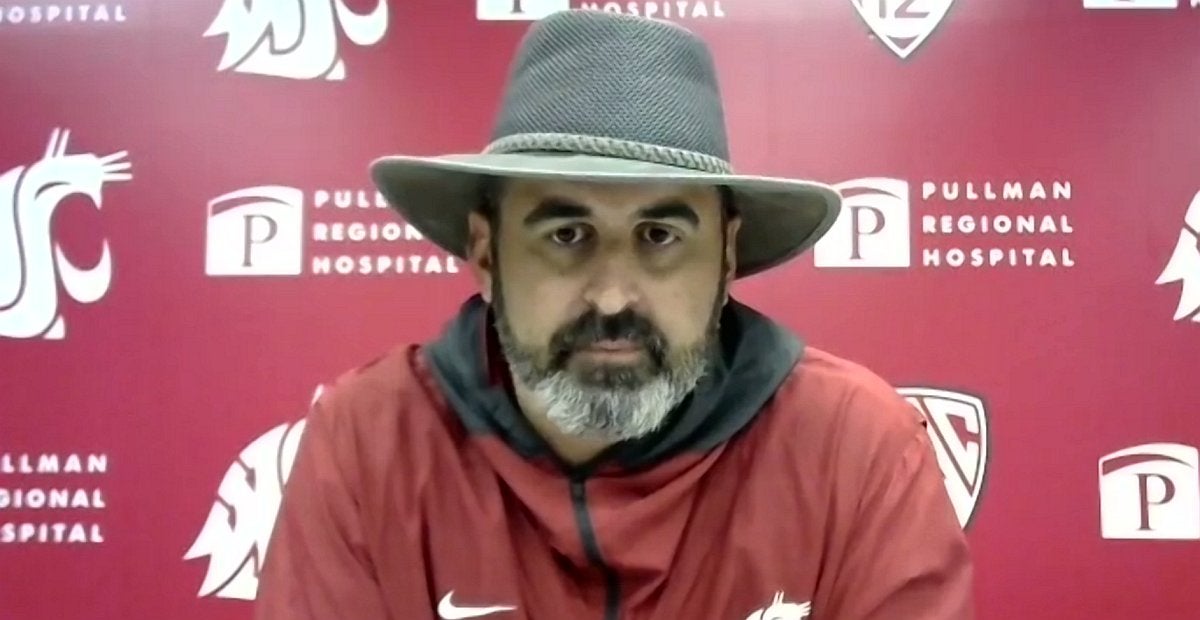 Nick Rolovich: Cougs' daily covid-19 testing starts at 6:15 a.m.