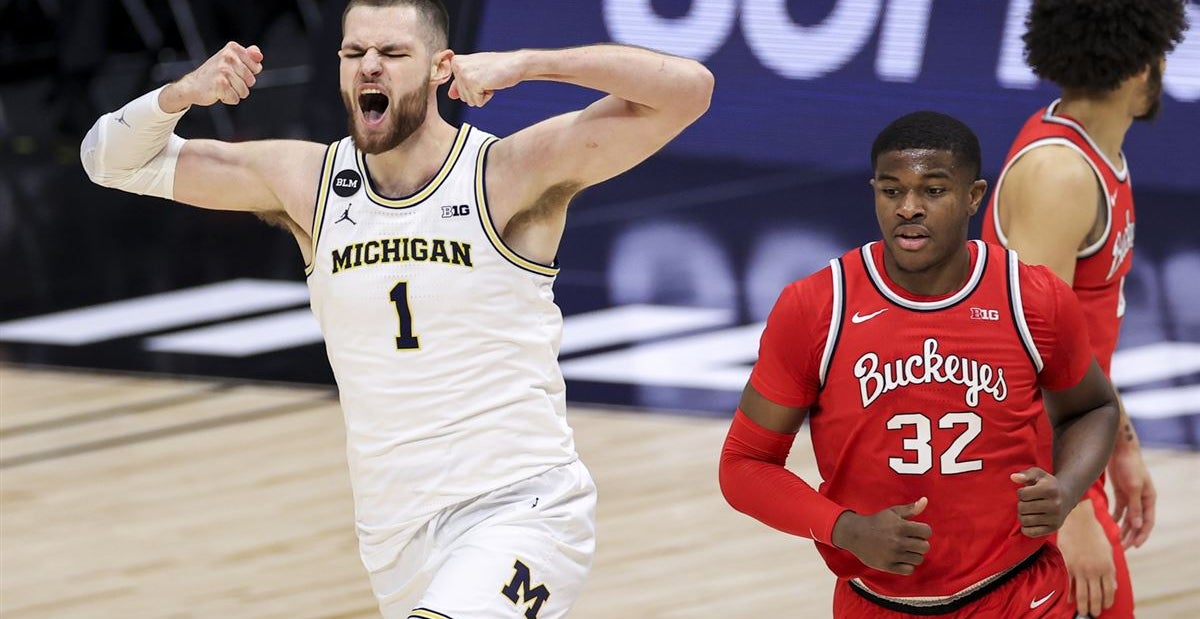 Composite college basketball rankings for 202122