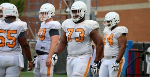 Vols not 'where we need to be' on OL after moving 'guys around' Vols not 'where we need to be' on OL after moving 'guys around'
