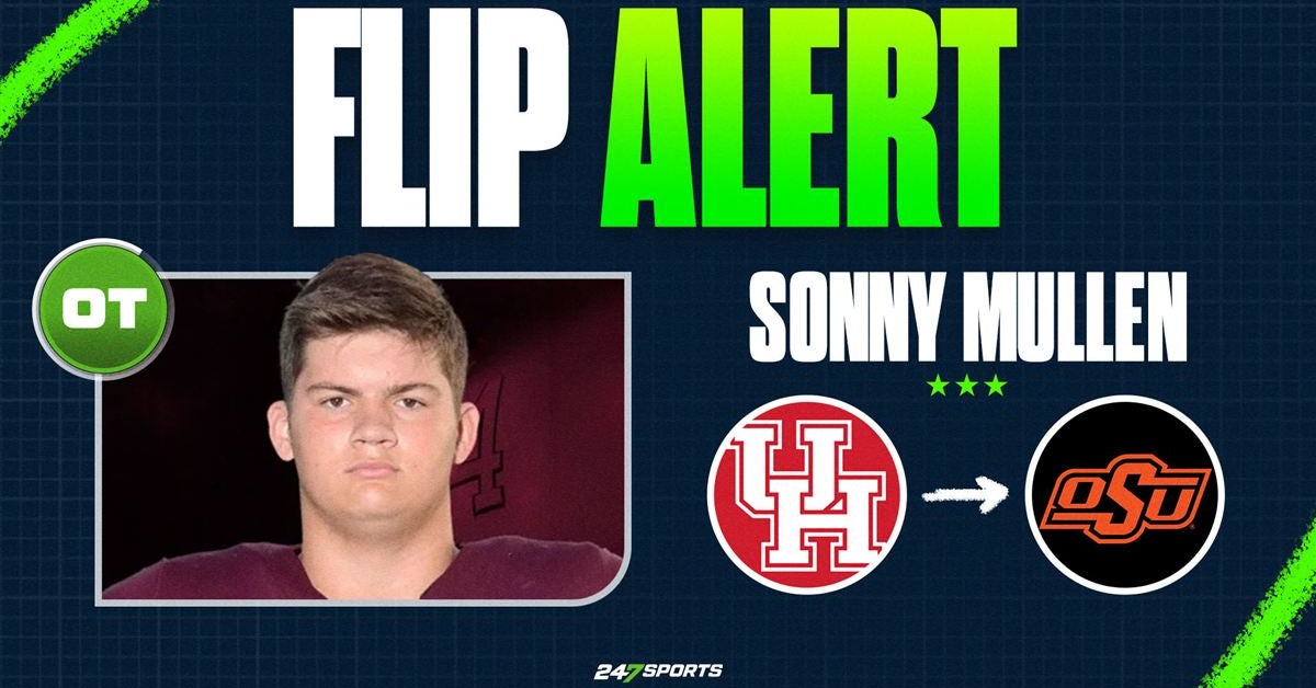 Oklahoma State flips Houston offensive lineman Sonny Mullen after official visit