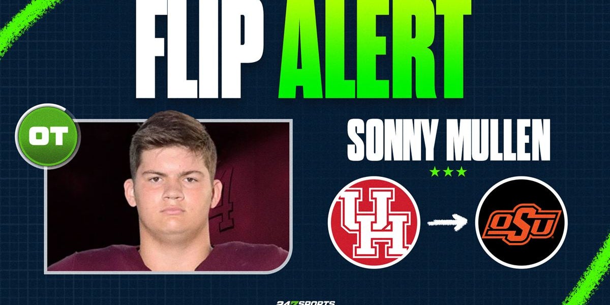 Oklahoma State flips Houston offensive lineman Sonny Mullen after official visit